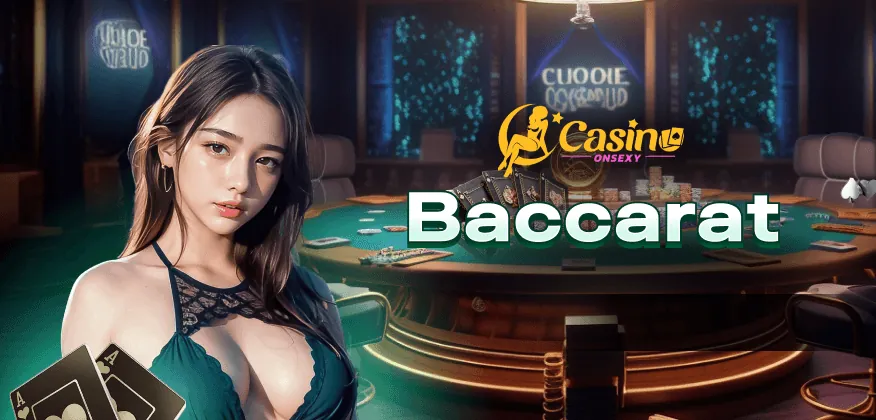 Hình ảnh bàn Baccarat, tượng trưng cho hướng dẫn chơi Baccarat.